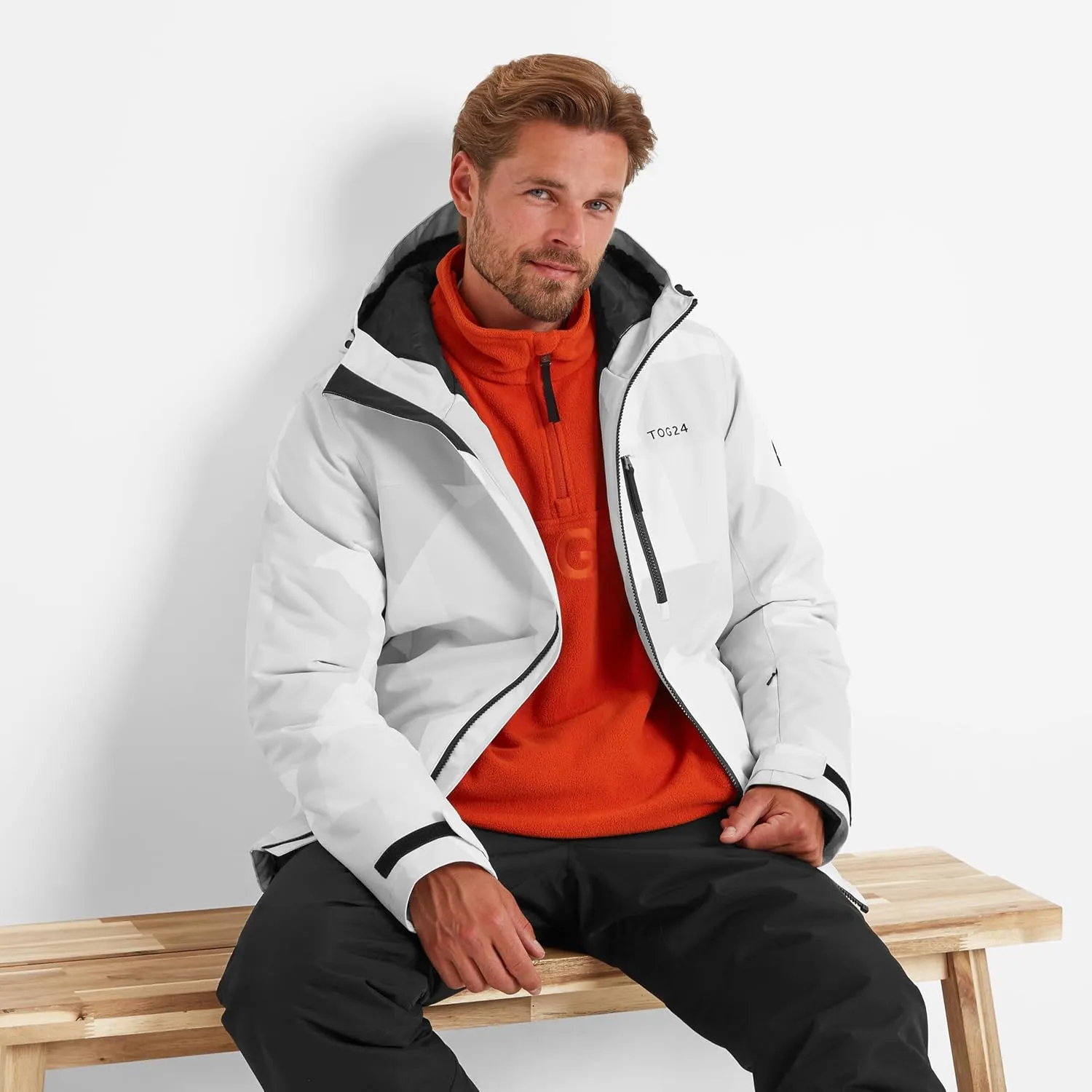 Mens Palisade Pixel Camo Ski Jacket