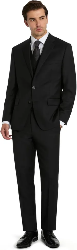 Michael Kors Men’s 3-Piece Classic Fit Suit Separates | Blazer, Vest & Pants, Perfect for Weddings, Proms & Formal Events