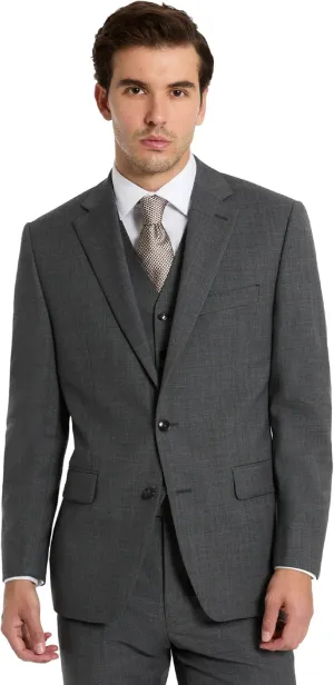 Michael Kors Men’s 3-Piece Classic Fit Suit Separates | Blazer, Vest & Pants, Perfect for Weddings, Proms & Formal Events