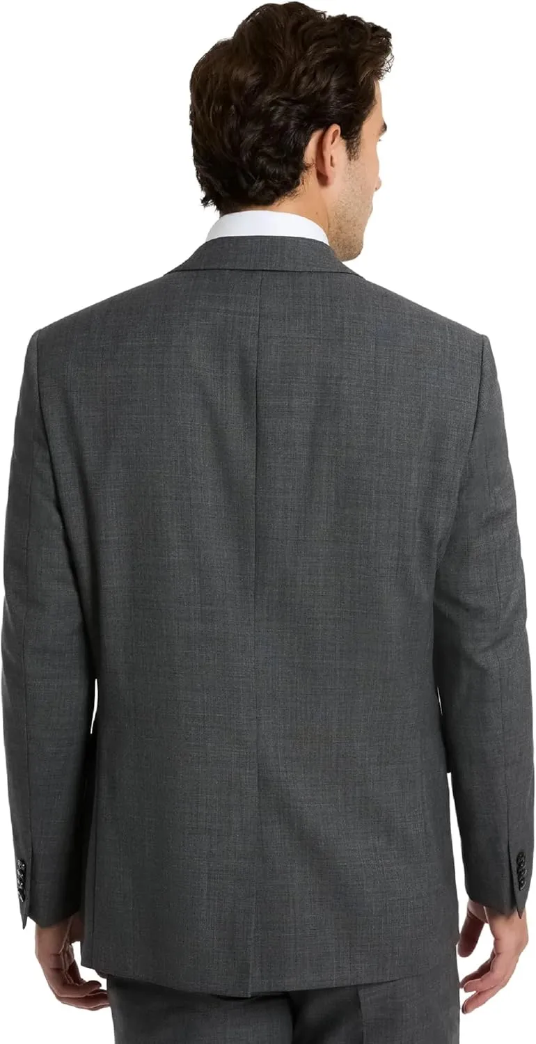 Michael Kors Men’s 3-Piece Classic Fit Suit Separates | Blazer, Vest & Pants, Perfect for Weddings, Proms & Formal Events