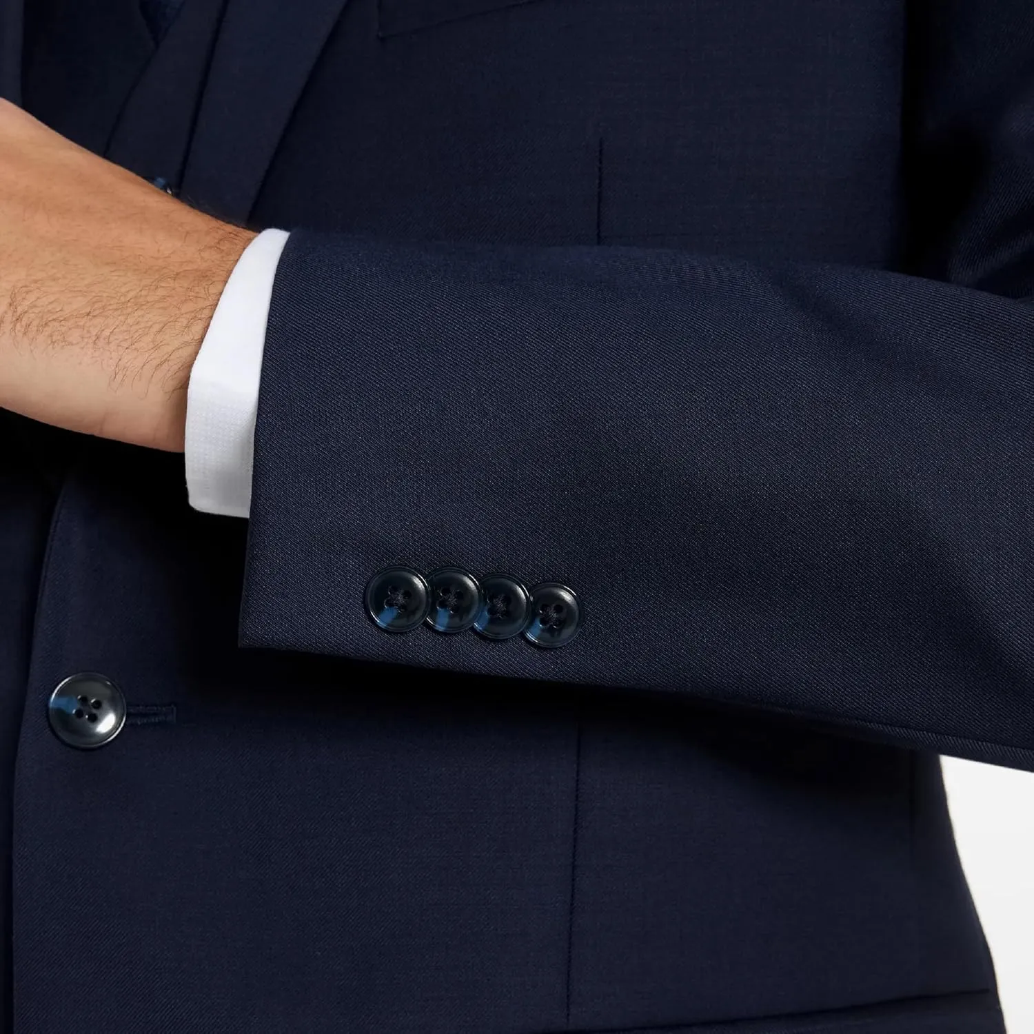 Michael Kors Men’s 3-Piece Classic Fit Suit Separates | Blazer, Vest & Pants, Perfect for Weddings, Proms & Formal Events