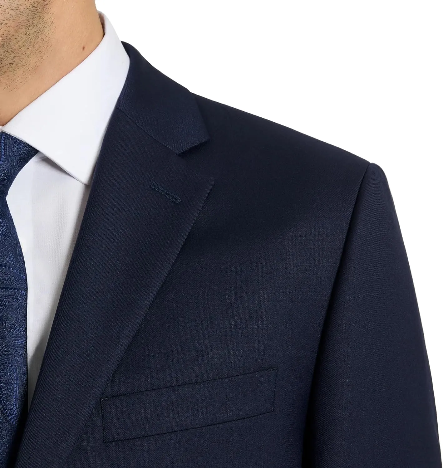 Michael Kors Men’s 3-Piece Classic Fit Suit Separates | Blazer, Vest & Pants, Perfect for Weddings, Proms & Formal Events