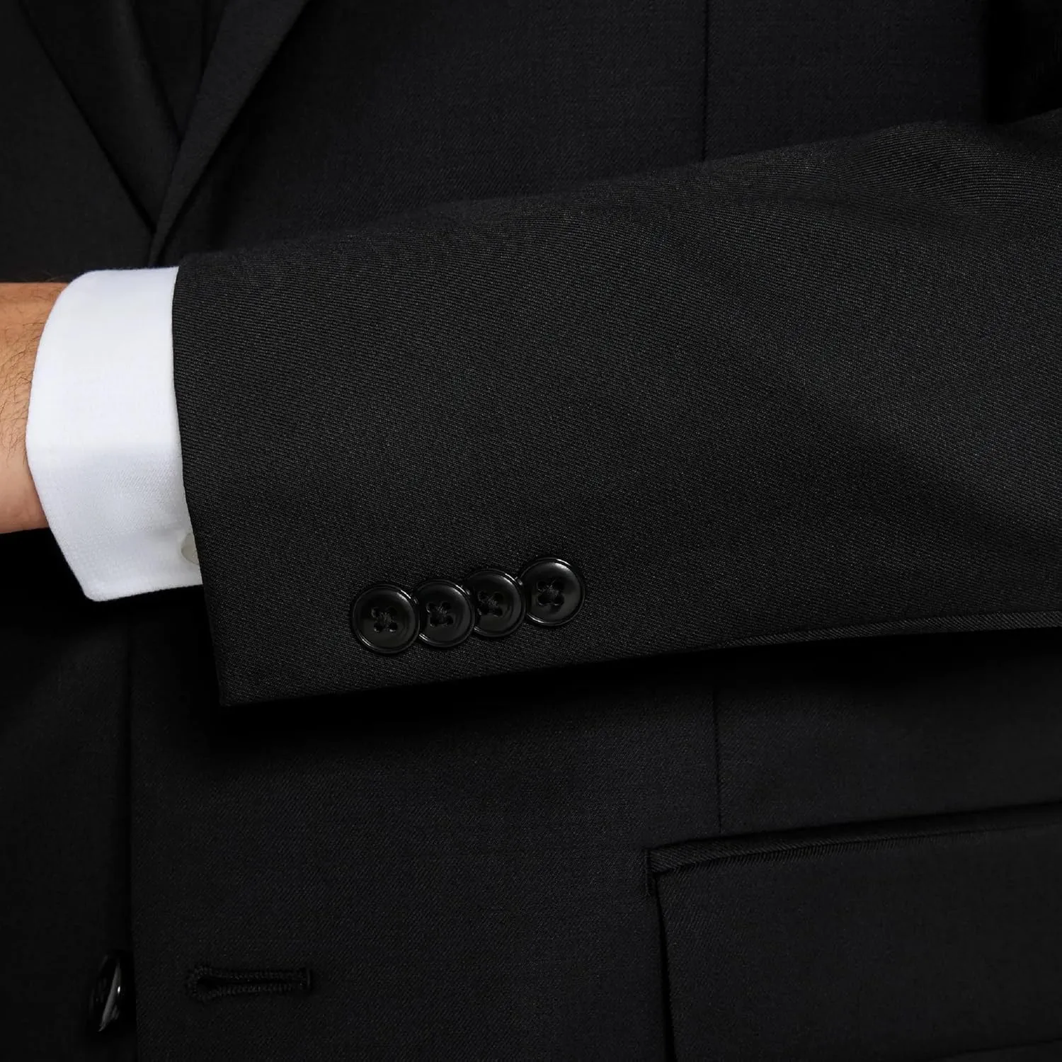 Michael Kors Men’s 3-Piece Classic Fit Suit Separates | Blazer, Vest & Pants, Perfect for Weddings, Proms & Formal Events