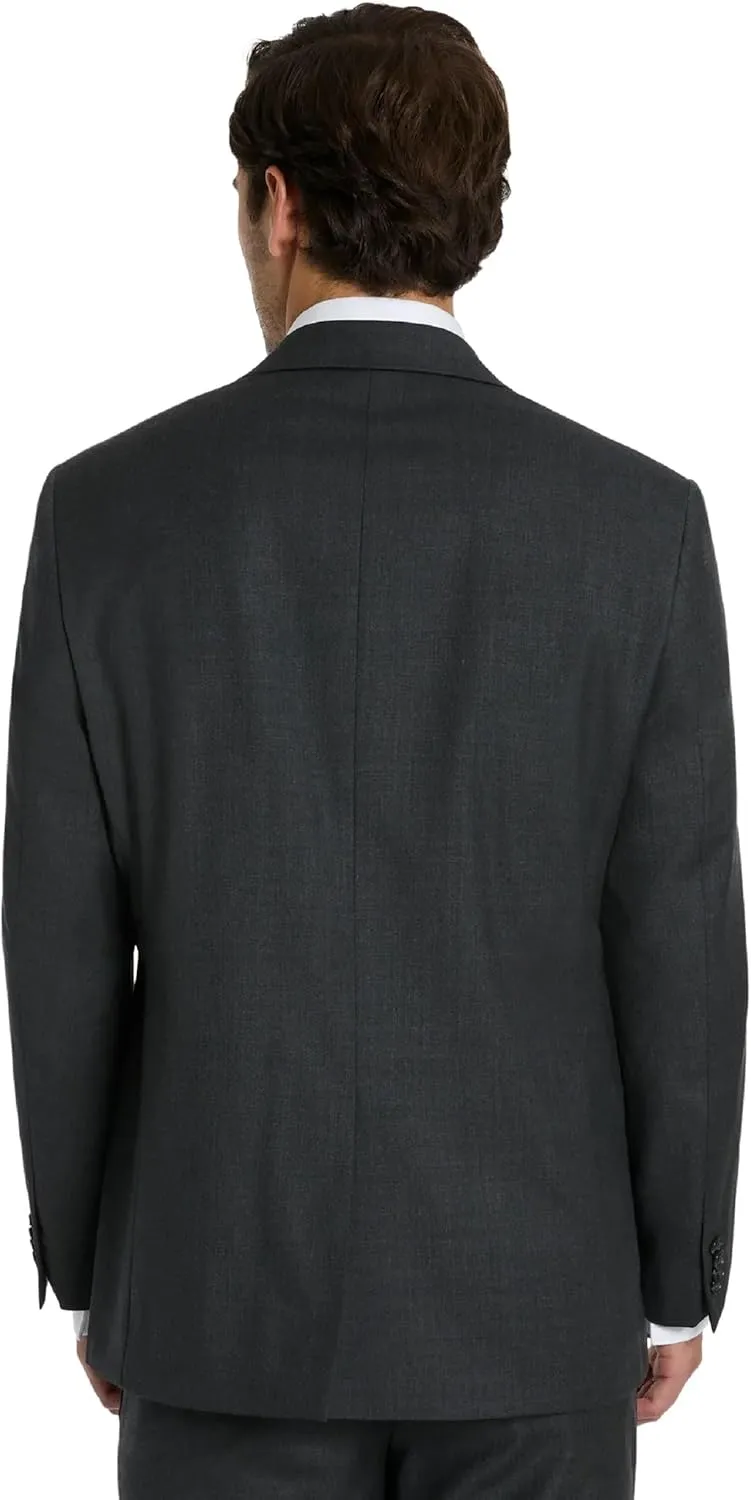 Michael Kors Men’s 3-Piece Classic Fit Suit Separates | Blazer, Vest & Pants, Perfect for Weddings, Proms & Formal Events