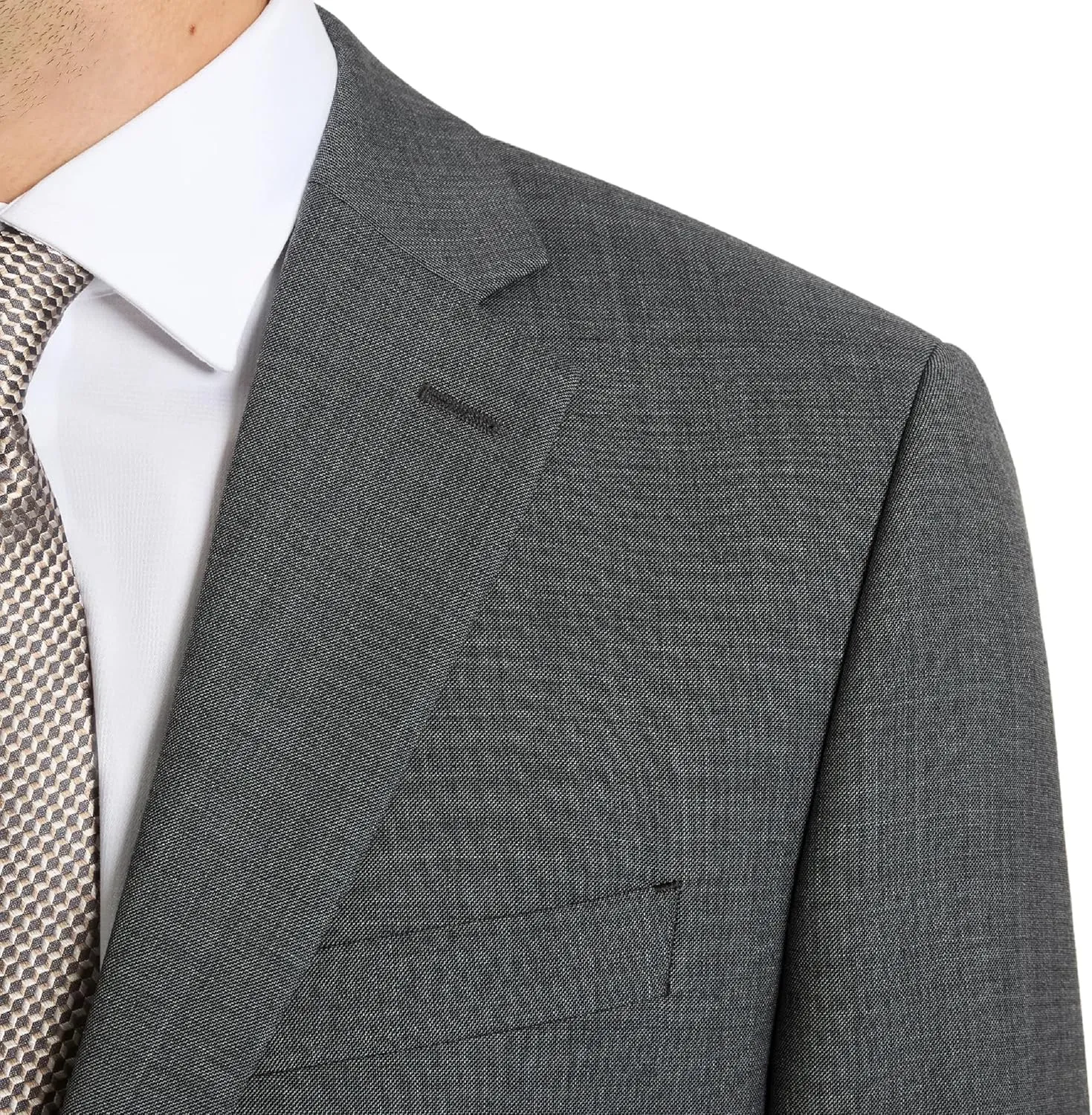 Michael Kors Men’s 3-Piece Classic Fit Suit Separates | Blazer, Vest & Pants, Perfect for Weddings, Proms & Formal Events