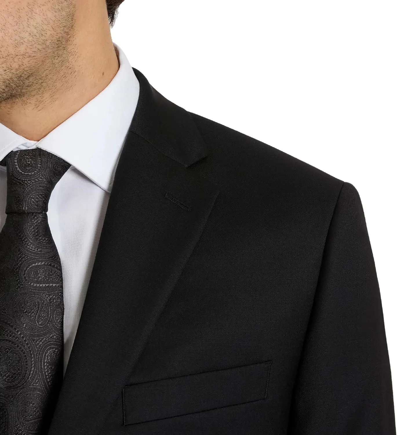 Michael Kors Men’s 3-Piece Classic Fit Suit Separates | Blazer, Vest & Pants, Perfect for Weddings, Proms & Formal Events