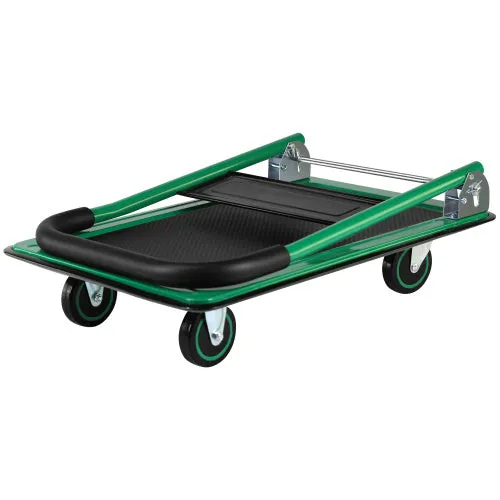 Mobile Platform Trolley Home Large Foldable Cart Cart Cart 330 Lb
