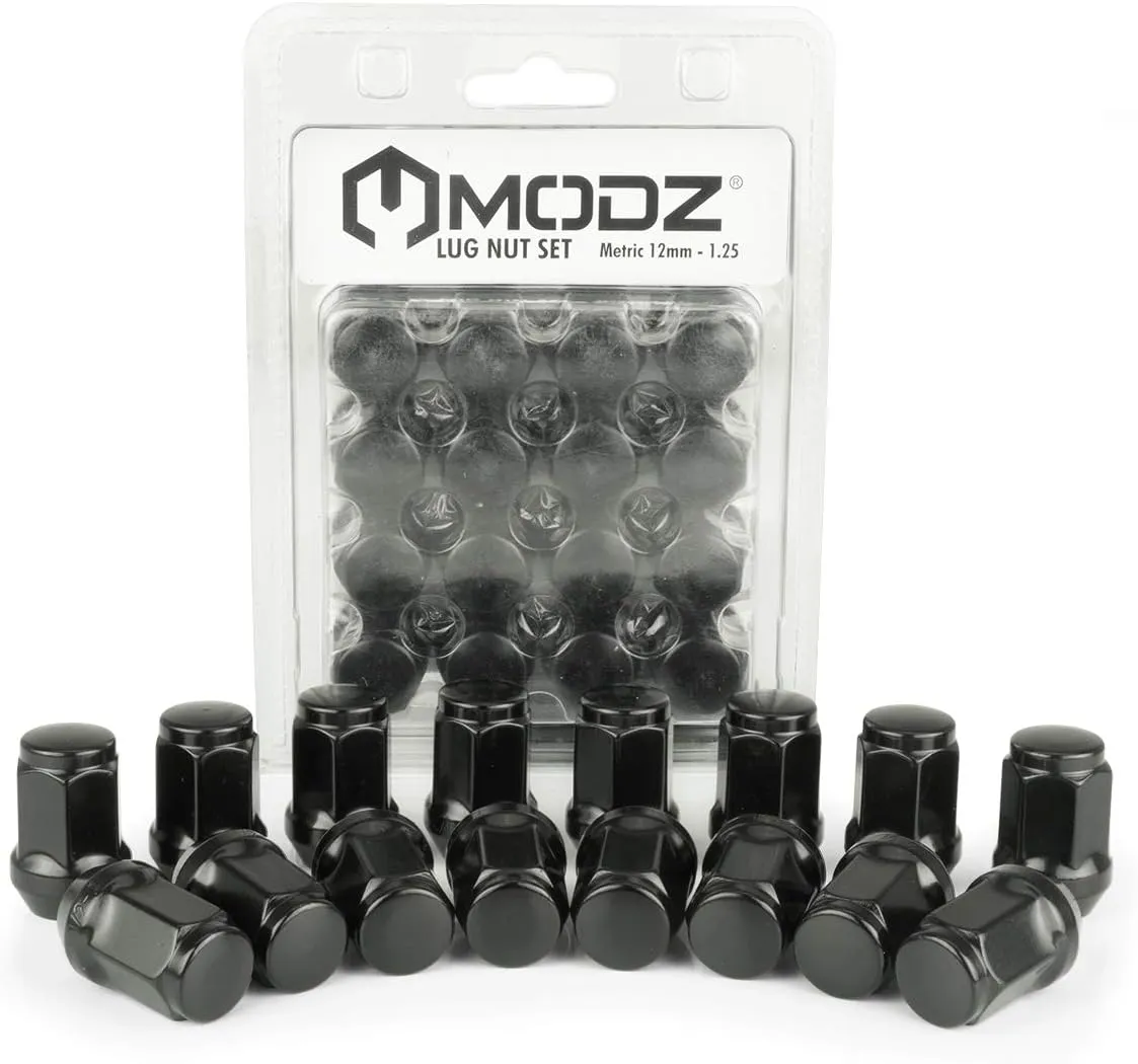 MODZ® Assault Black with Ball Mill 14" Golf Cart Wheels and Arisun Cruze (205/30-14) Low Profile DOT Golf Cart Tires Combo - Set of 4