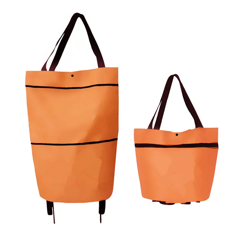 🎉Mother's Day Promotion-50% OFF🎉Foldable Shopping Trolley Tote Bag