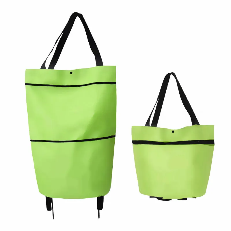 🎉Mother's Day Promotion-50% OFF🎉Foldable Shopping Trolley Tote Bag