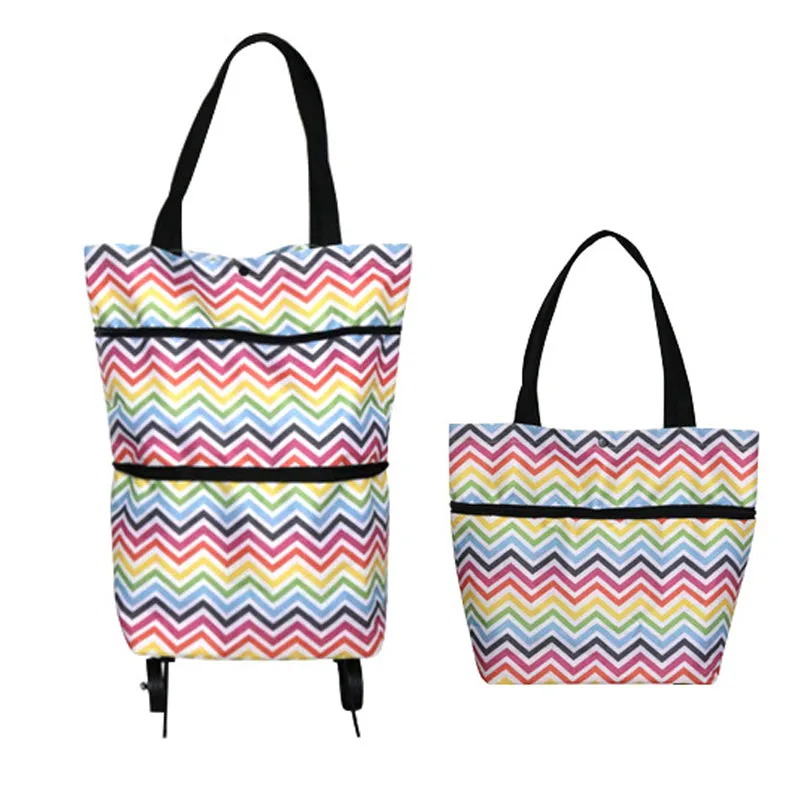 🎉Mother's Day Promotion-50% OFF🎉Foldable Shopping Trolley Tote Bag