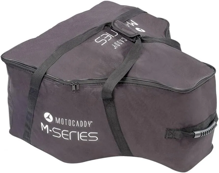Motocaddy M-Series Travel Cover - Fits all Motocaddy M-Series Electric Golf Caddies - Carrying Handles, Durable (Black)