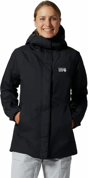 Mountain Hardwear Women's FireFall/2 Insulated Jacket, Black, X-Large