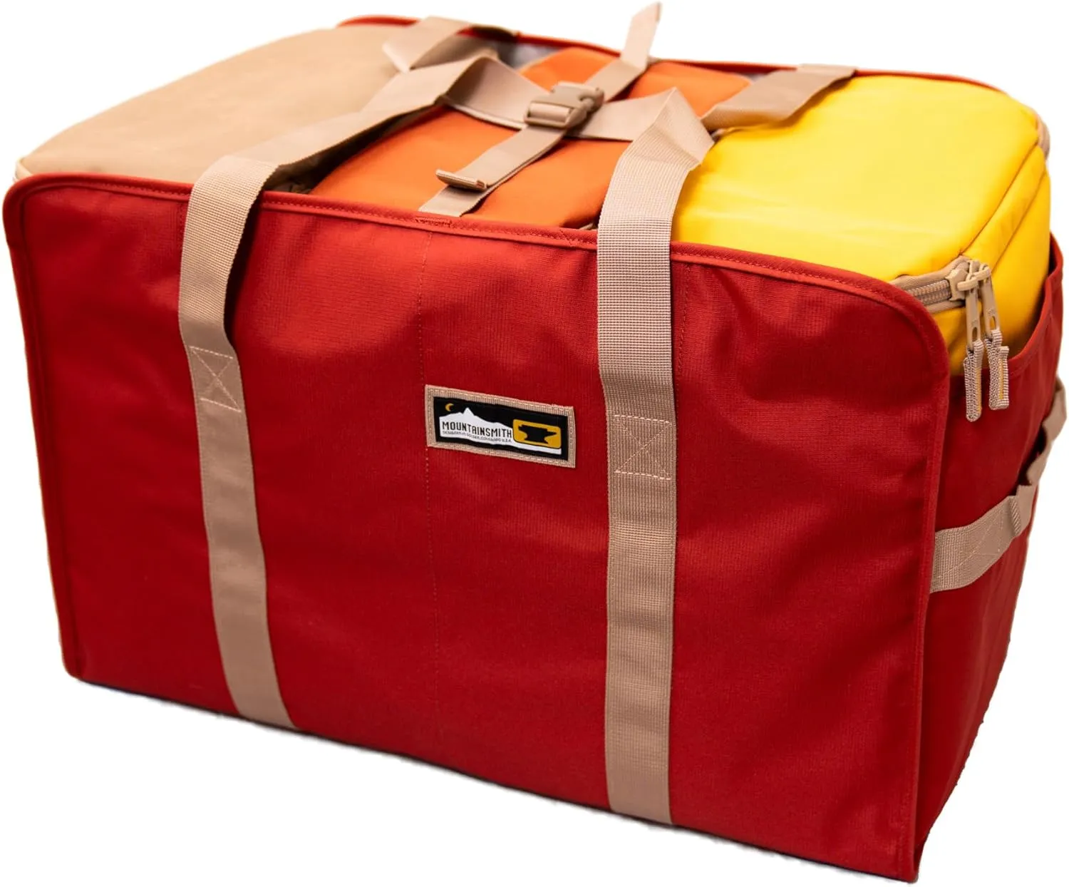 Mountainsmith Modular ReHauler 3, Lightweight and Durable Travel Storage System, Camping, Tailgating, Organization Kit with Color-Coded Packing Cubes, Cinnamon 2