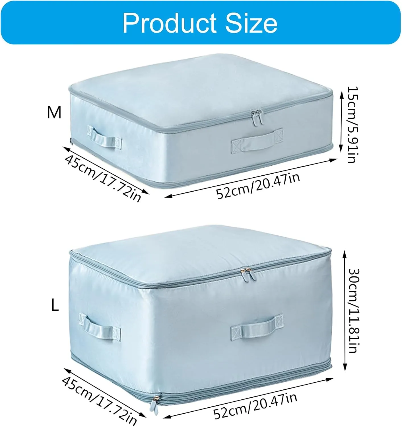 Multipurpose Bedding Storage Solution Easy To Use Bedding Compression Storage Container Portable Quilt Storage Holder