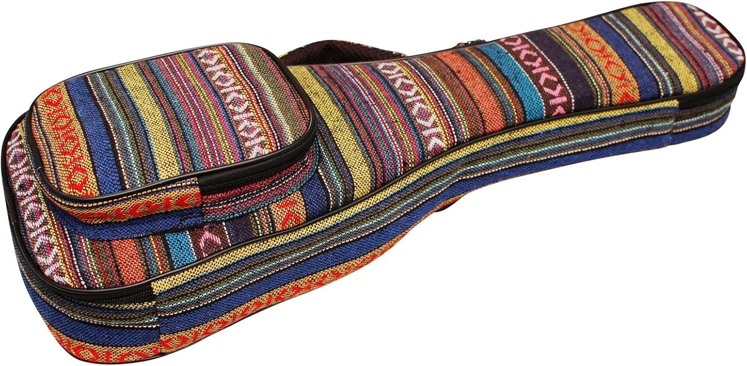 MUSIC FIRST 21" Soprano Country Style Ukulele Bag Gig Bag Case Cover Version 3.0