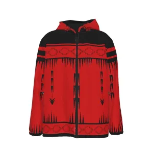 Native Print Windproof Jacket