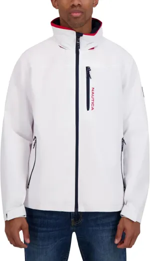 Nautica Men's Jacket – Waterproof & Windproof, Breathable, Coastal Sailing and Boating Adventures