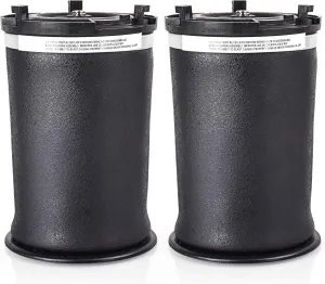 Nifeida 2 Pcs Air Suspension Rear Air Spring Compatible with Hummer H2 2003 2004 2005 2006 2007 2008 2009 OEM 15172563 15190519 15938306