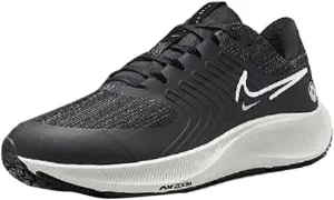 Nike Men's AIR Zoom Pegasus 38 Shield Shoes, Black/Platinum Tint, 10