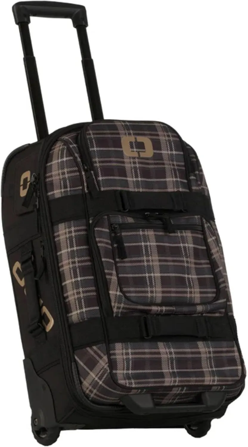 OGIO ONU-22 Roller Travel Bag Plaidley Tan