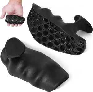 Original Weight Lifting Grips for Men Women Palm Protection, Ergonomics Fingerless Rubber Gym Hand Grips for Weight Lifting, Deadlifts, Gym Workout Gloves for Bodybuilding