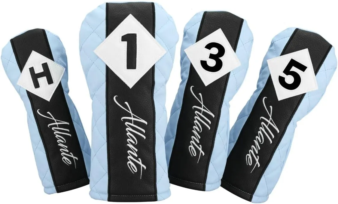 Orlimar Allante Women’s Complete Golf Club Package Set, Right/Left Handed Includes Titanium Driver, Fairway Woods, Hybrid, Irons, Mallet Putter, Cart Bag, 4 Head Covers