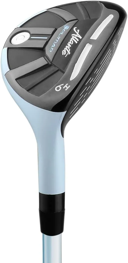 Orlimar Allante Women’s Complete Golf Club Package Set, Right/Left Handed Includes Titanium Driver, Fairway Woods, Hybrid, Irons, Mallet Putter, Cart Bag, 4 Head Covers