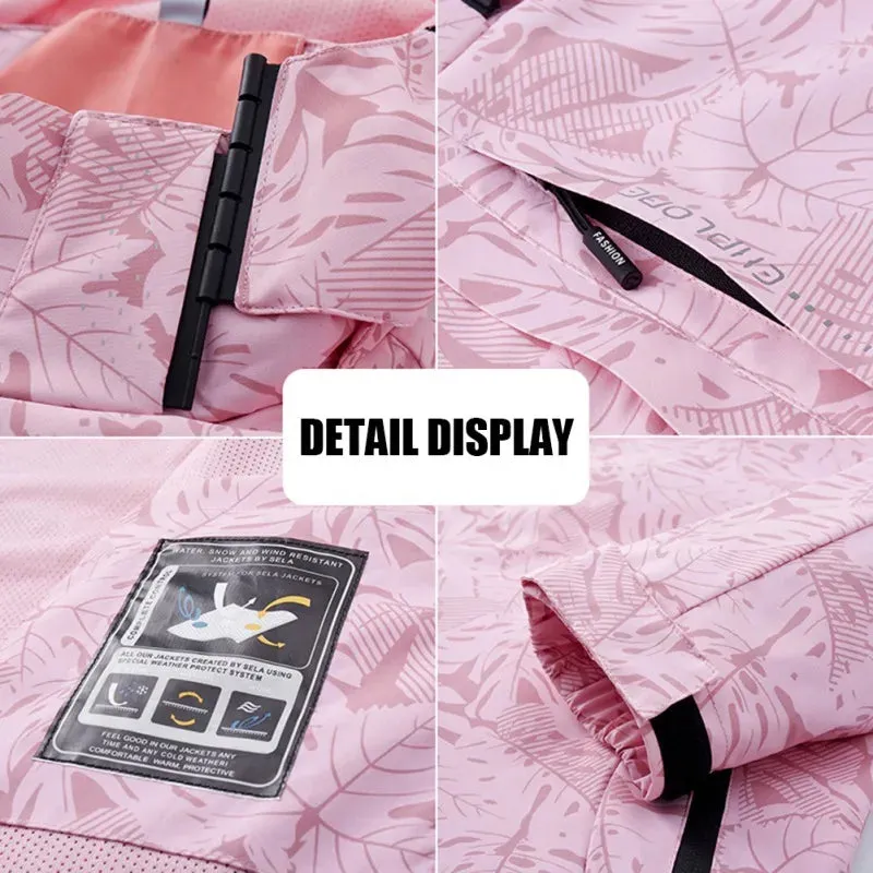 Outdoor Camouflage Hooded Jacket - Windproof Waterproof Breathable Sport Running Mount Camping Suit
