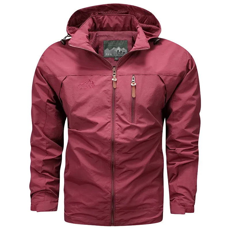 Outdoor windproof jacket