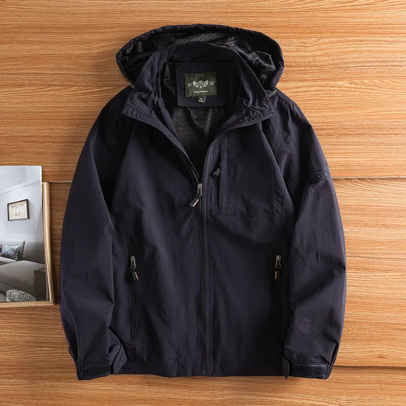 Outdoor windproof jacket