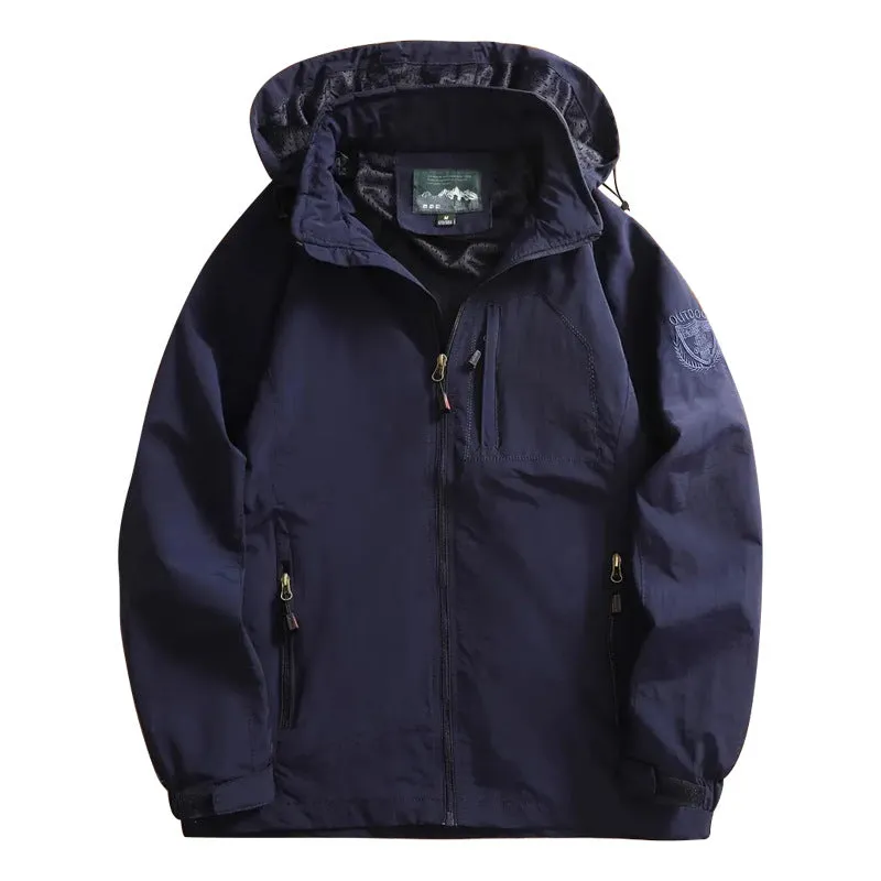 Outdoor windproof jacket