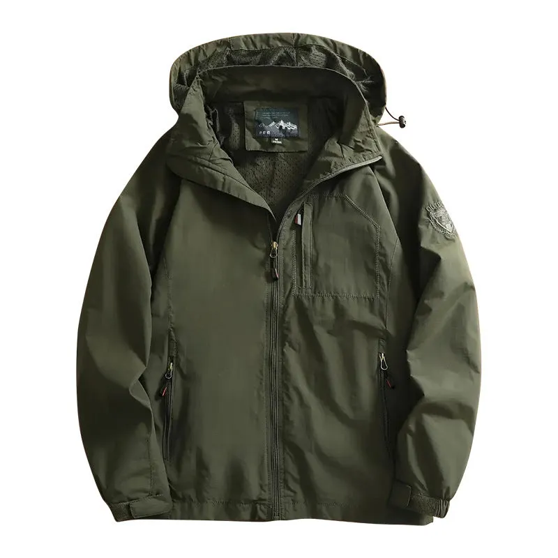 Outdoor windproof jacket