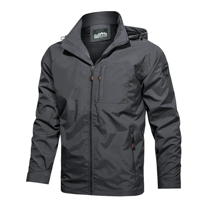 Outdoor windproof jacket