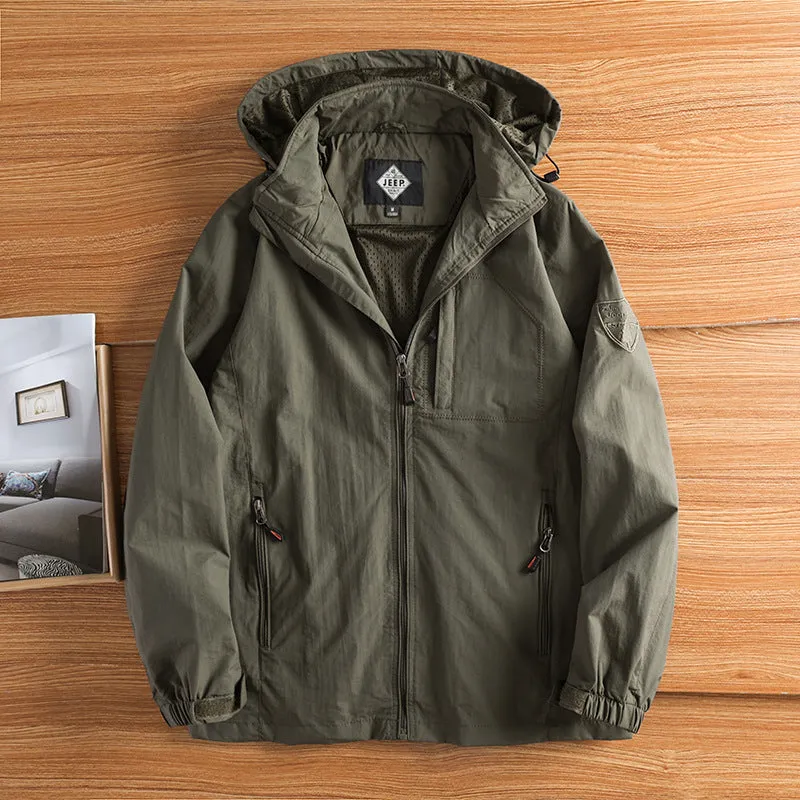 Outdoor windproof jacket