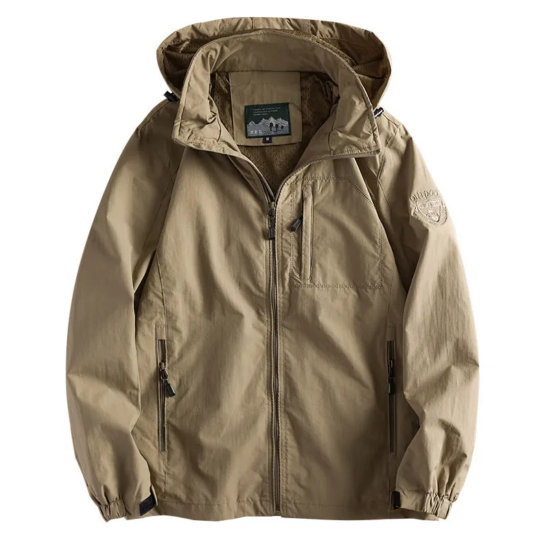 Outdoor windproof jacket