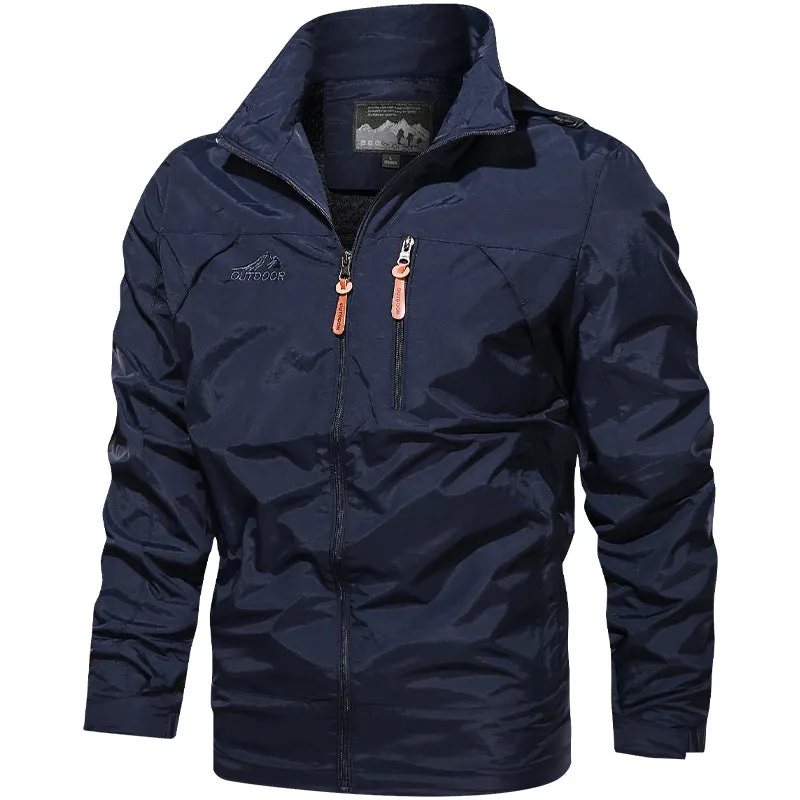 Outdoor windproof jacket