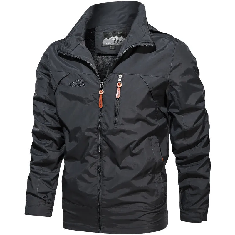Outdoor windproof jacket