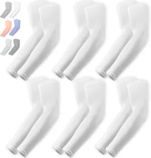 OutdoorEssentials UV Sun Protection Arm Sleeves - Compression Arm Sleeve, UV Arm Sleeves Men, Women - Golf Cooling Sleeves