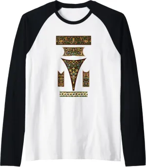 Owen Jones Grammar of Ornament Raglan Baseball Tee