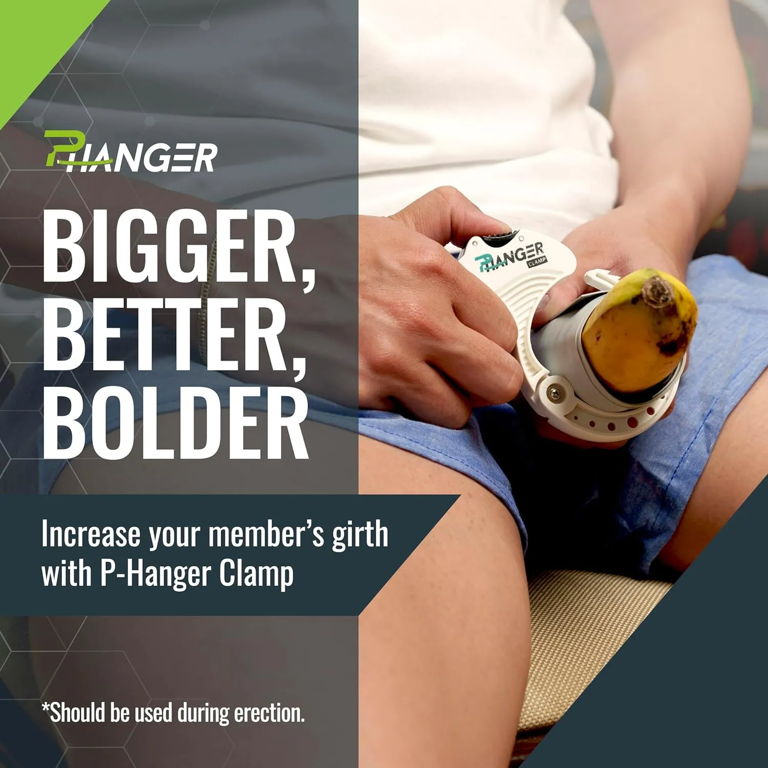P-HANGER® CLAMP - Professional Girth Enhancement Device