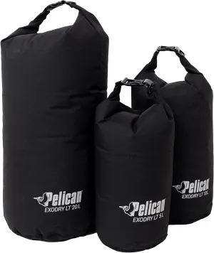 Pelican Sport - Extremely Compact - Lightweight and Waterproof - Roll Top Dry Compression - Keeps Gear Dry for Kayaking, Boating, Beach, Rafting, Hiking, Camping and Fishing