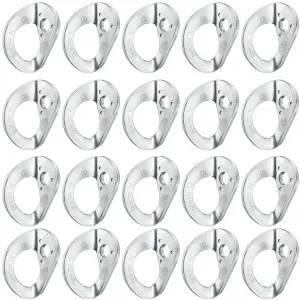 PETZL - COEUR HANGER S/STEEL 20/PACK