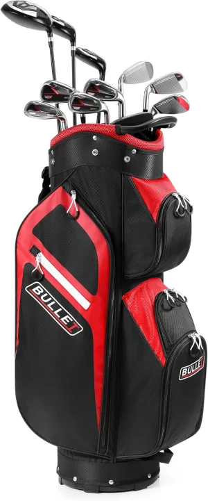 PGF Bullet Titanium Men's Complete Golf Club Set [15-Piece] [Hand: Right] [Length: Standard]