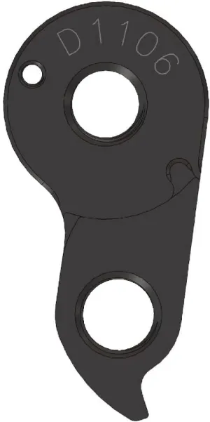 Pilo D1106 Derailleur Hanger Compatible/Replacement for Ghost, Kuota