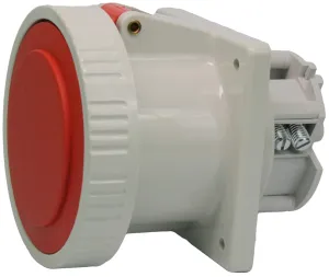 Pin & Sleeve Receptacle 479419 Female 100A 4W 480V 7h IP67 Watertight - Safe, Reliable for Installations of All Kinds: Welding, Motor Gen-Sets, Compressors - IEC 4100R7W