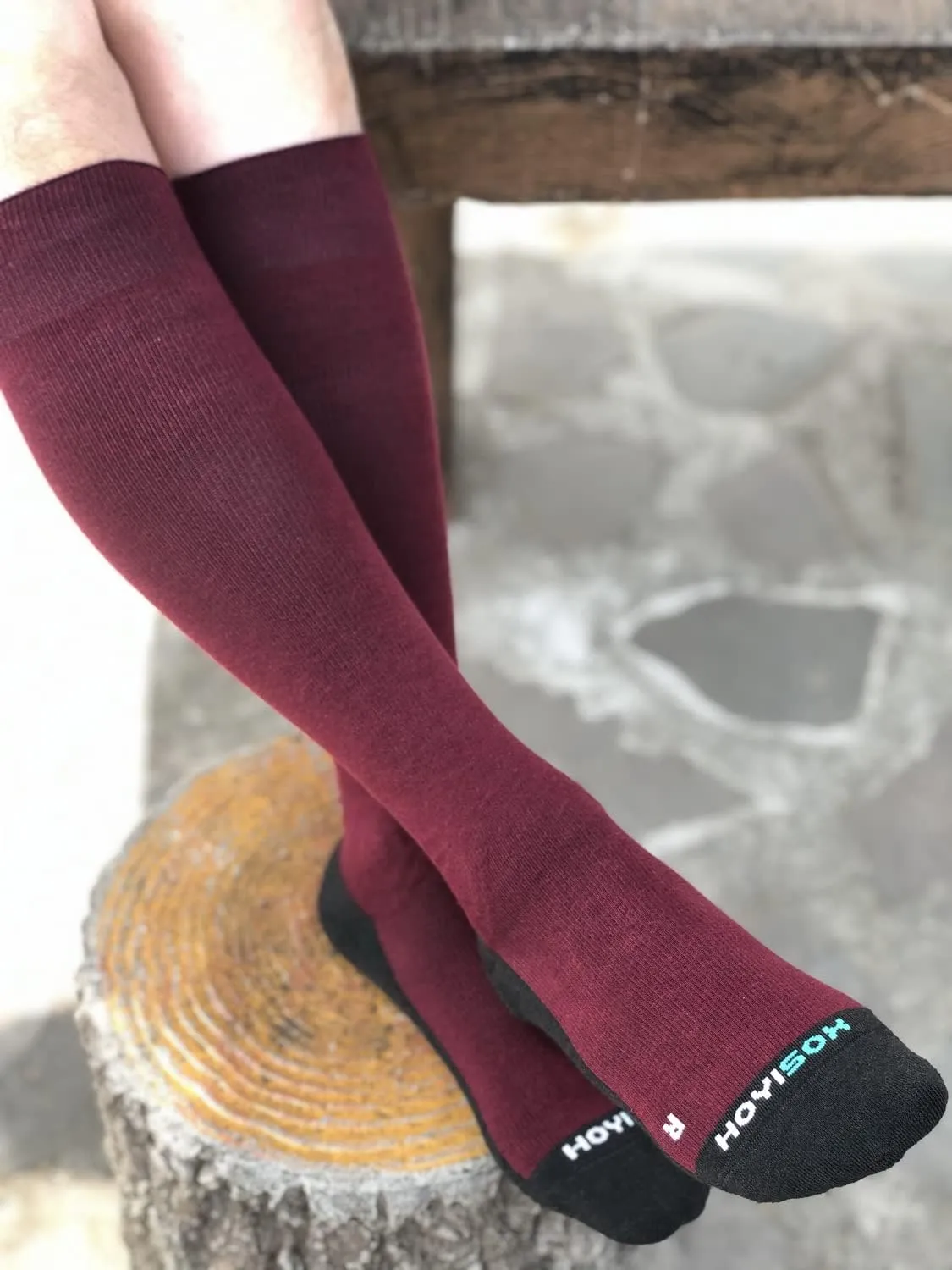 Plus Size Compression Knee High Socks, Wide Calf Extra Large for Men and Women, Comfortable Cotton