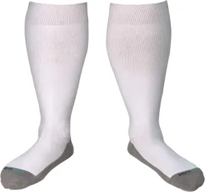 Plus Size Compression Knee High Socks, Wide Calf Extra Large for Men and Women, Comfortable Cotton