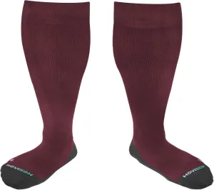 Plus Size Compression Knee High Socks, Wide Calf Extra Large for Men and Women, Comfortable Cotton