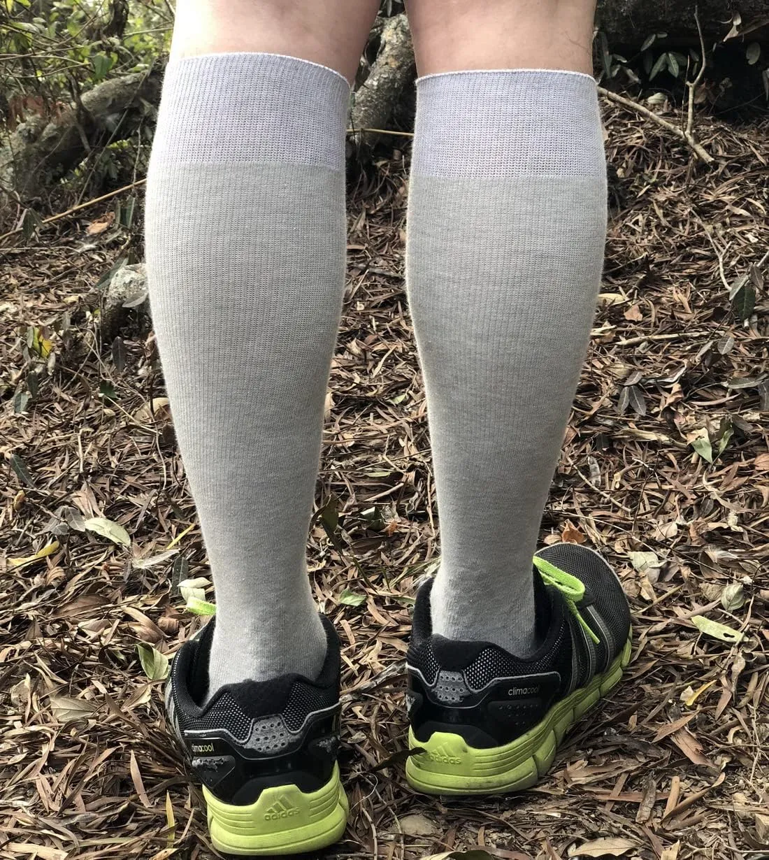 Plus Size Compression Knee High Socks, Wide Calf Extra Large for Men and Women, Comfortable Cotton